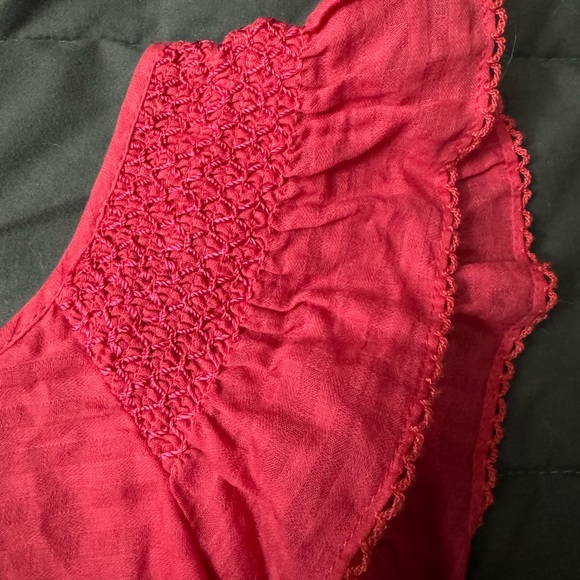 Pink juicy couture smocked waist top - Picture 5 of 12